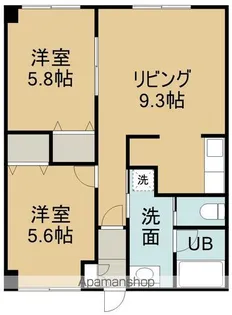 シーサイドガーデンⅡ【3階】の間取り